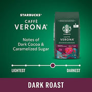 Starbucks, Dark Chocolate, Dark Roast, Whole Beans, 6 x 340 Grams