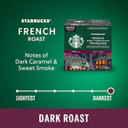 Starbucks, French Roast, Dark Roast, K-Cup Pods, 44 Count