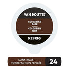 Van Houtte, Colombian Dark, Dark Roast, K-Cup Pods, 24 Count