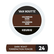 Van Houtte, Colombian Dark, Dark Roast, K-Cup Pods, 24 Count