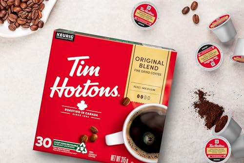 Tim Hortons, Original Blend, Medium Roast, Coffee, 30 Count