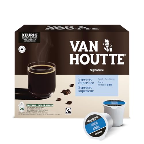 Van Houtte, Espresso Superiore, Dark Roast, Coffee, 24 Count