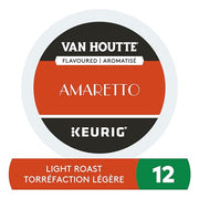 Van Houtte, Amaretto, Light Roast, K-Cup Pods, 12 Count