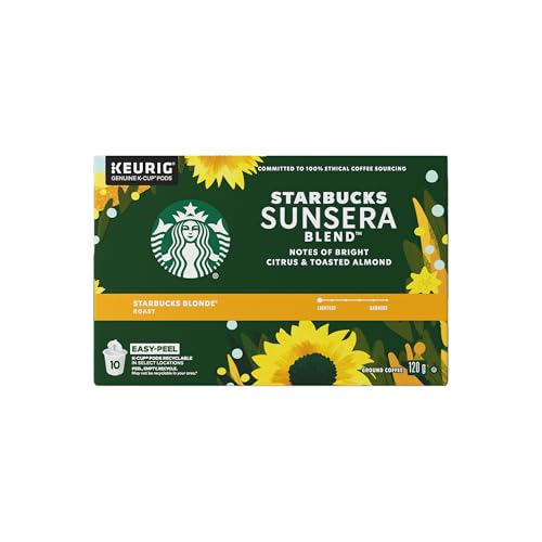 Starbucks, Citrus, Almond, Light Roast, Coffee, 10 Count