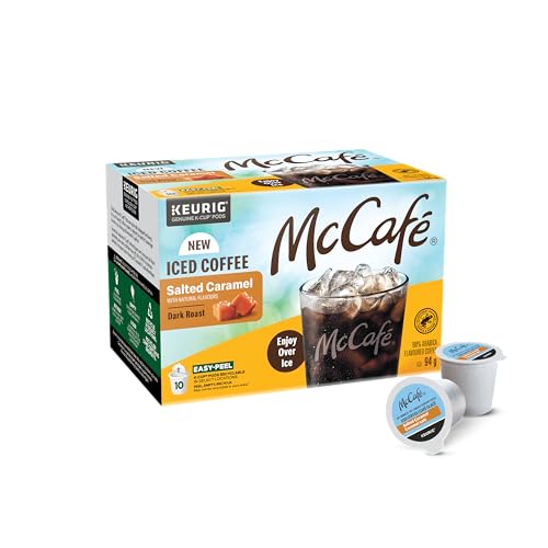 McCafe, Salted Caramel, Dark Roast, K-Cup Pods, 10 Count