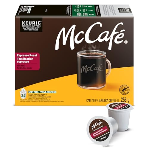 McCafe, Espresso, Dark Roast, Coffee, 24 Count