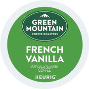 Green Mountain Coffee Roasters, French Vanilla, Light Roast, K-Cup Pods, 72.0 Count