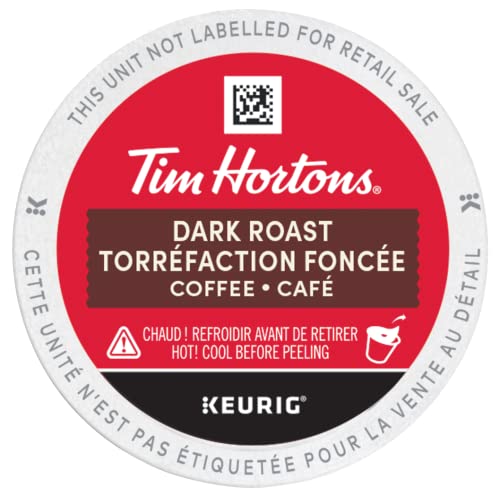 Tim Hortons, Dark Roast, Dark Roast, Coffee, 30 Count