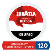 Lavazza, Qualità Rossa, Medium Roast, K-Cup Pods, 120 Count