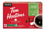 Tim Hortons, Decaf, Medium Roast, Coffee, 12 Count