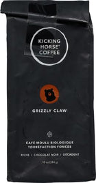 Kicking Horse Coffee, Grizzly Claw, Dark Roast, Ground Coffee, 284 Grams