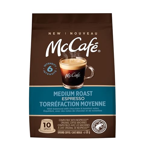 McCafe, Medium Roast, Medium Roast, Coffee, 10 Count