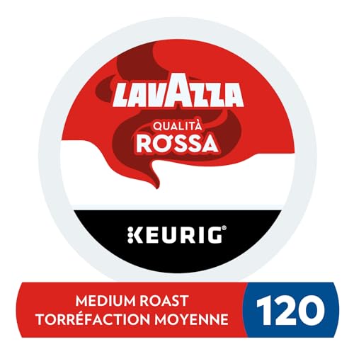 Lavazza, Qualità Rossa, Medium Roast, K-Cup Pods, 120 Count