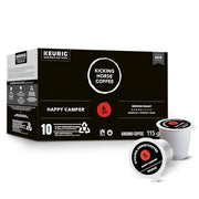 Kicking Horse Coffee, Happy Camper, Medium Roast, K-Cup Pods, 10 Count