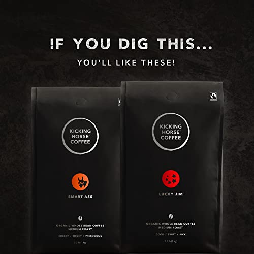 Kicking Horse Coffee, Three Sisters, Medium Roast, Whole Beans, 1000 Grams