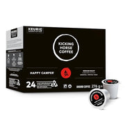 Kicking Horse Coffee, Happy Camper, Medium Roast, K-Cup Pods, 24 Count