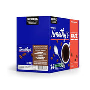 TIMOTHY'S, German Chocolate, Light Roast, K-Cup Pods, 24 Count