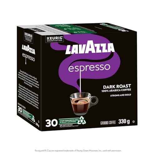 Lavazza, Espresso, Dark Roast, K-Cup Pods, 30 Count