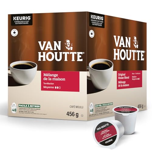 Van Houtte, Original House Blend, Medium Roast, K-Cup Pods, 48 Count