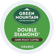 Green Mountain Coffee Roasters, Double Diamond, Dark Roast, Beans, 72.0 Count