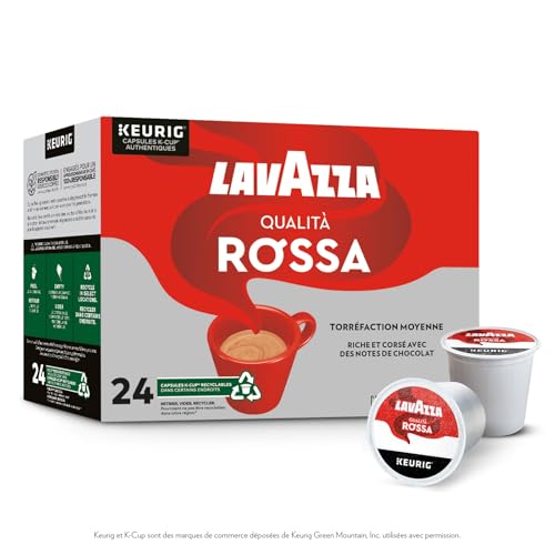 Lavazza, Crema e Gusto, Medium Roast, K-Cup Pods, 24 Count