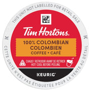 Tim Hortons, Colombian, Medium Roast, Coffee, 30 Count