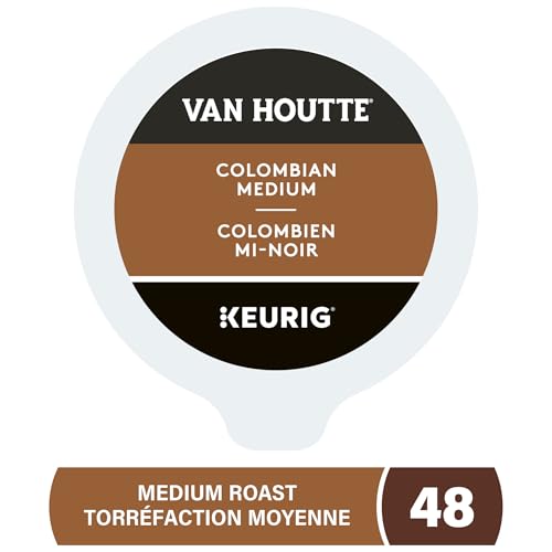 Van Houtte, Colombian Medium, Medium Roast, K-Cup Pods, 48 Count