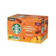 Starbucks, Pumpkin Spice, Medium Roast, K-Cup Pods, 10 Count