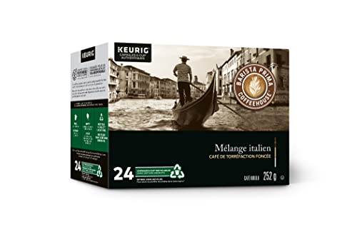 BARISTA PRIMA, Italian Roast, Dark Roast, K-Cup Pods, 24 Count