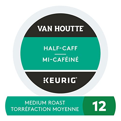 Van Houtte, Half Caff, Medium Roast, K-Cup Pods, 72 Count