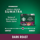 Starbucks, Sumatra, Dark Roast, K-Cup Pods, 24 Count
