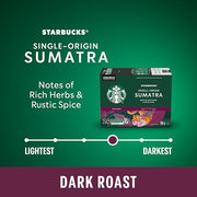 Starbucks, Sumatra, Dark Roast, K-Cup Pods, 24 Count
