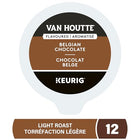 Van Houtte, Belgian Chocolate, Light Roast, K-Cup Pods, 12 Count