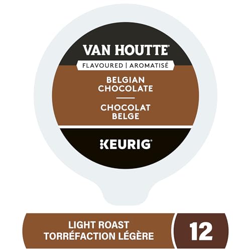 Van Houtte, Belgian Chocolate, Light Roast, K-Cup Pods, 12 Count