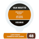 Van Houtte, Breakfast Blend, Light Roast, K-Cup Pods, 48 Count