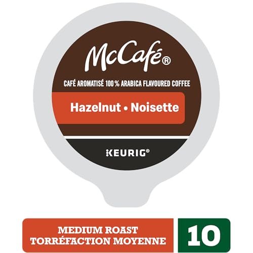 McCafe, Hazelnut, Medium Roast, K-Cup Pods, 10 Count