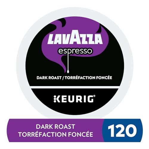 Lavazza, Espresso, Dark Roast, K-Cup Pods, 120 Count
