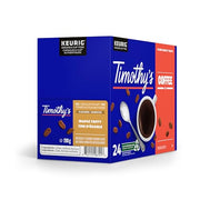 TIMOTHY'S, Maple Taffy, Light Roast, Coffee, 24 Count