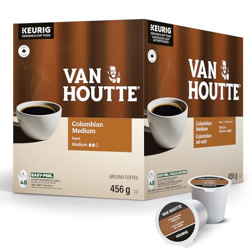 Van Houtte, Colombian Medium, Medium Roast, K-Cup Pods, 48 Count