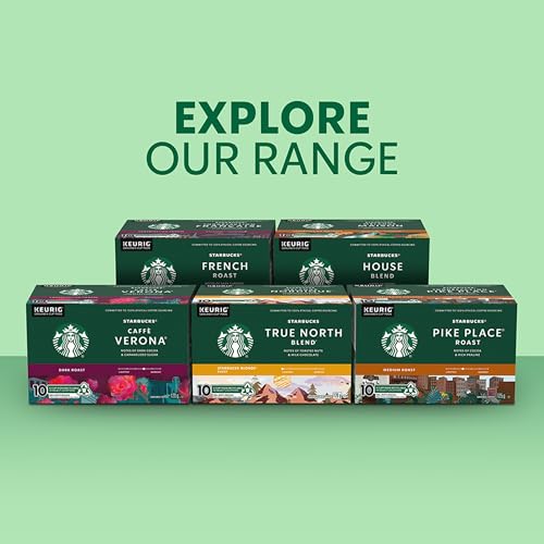 Starbucks, Caramel, Medium Roast, K-Cup Pods, 10 Count