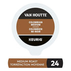 Van Houtte, Colombian Medium, Medium Roast, K-Cup Pods, 24 Count