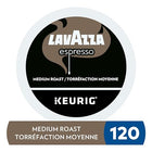Lavazza, Espresso, Medium Roast, K-Cup Pods, 120 Count