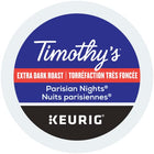 TIMOTHY'S, Parisian Nights, Dark Roast, K-Cup Pods, 24 Count