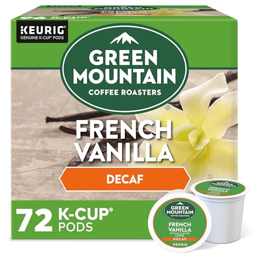 Green Mountain Coffee Roasters, French Vanilla, Light Roast, K-Cup Pods, 72.0 Count