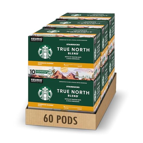 Starbucks, True North, Light Roast, Coffee, 60 Count