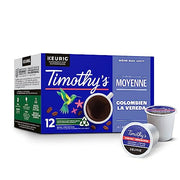 TIMOTHY'S, Colombian La Vereda, Medium Roast, K-Cup Pods, 12 Count