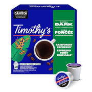 TIMOTHY'S, Rainforest Espresso, Medium Roast, Coffee, 48 Count