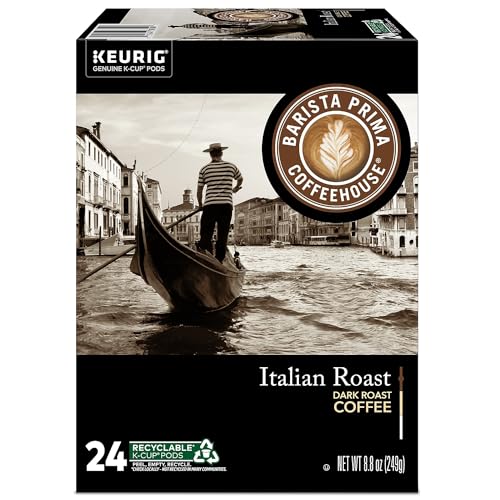 BARISTA PRIMA, Italian Roast, Dark Roast, K-Cup Pods, 96 Count
