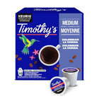 TIMOTHY'S, Colombian La Vereda, Medium Roast, Coffee, 30 Count