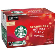 Starbucks, Holiday Blend, Medium Roast, K-Cup Pods, 60 Count